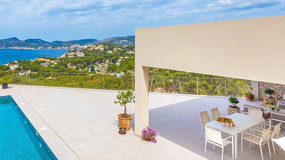 Outside view Villa