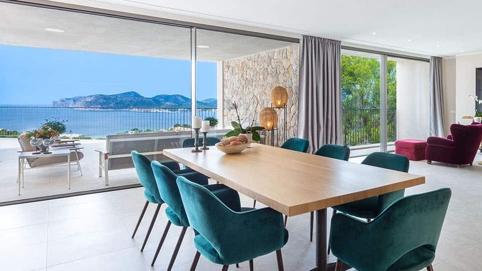 Living area Villa