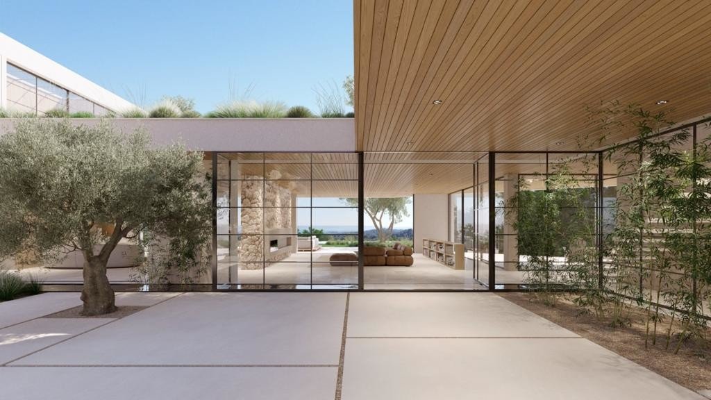 Garden outdoor area