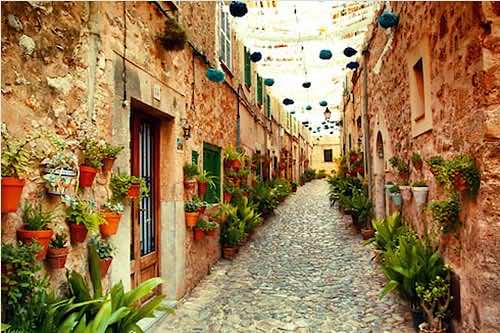 Dorfstraße in Valldemossa
