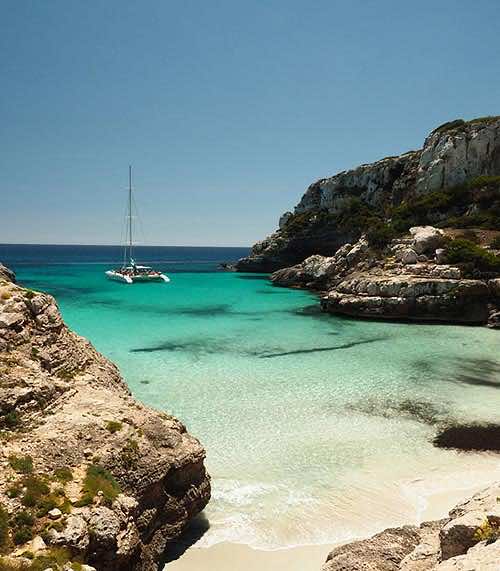 cala marmols bahia mallorca