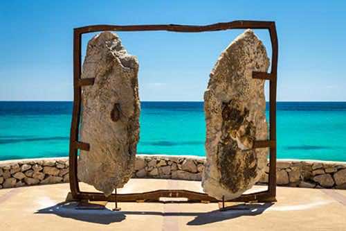 Monument in Cala Millor, Mallorca