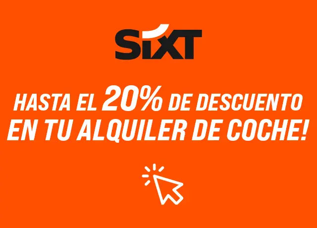 HASTA EL 20% DE DESCUENTO EN TU ALQUILER DE COCHE!