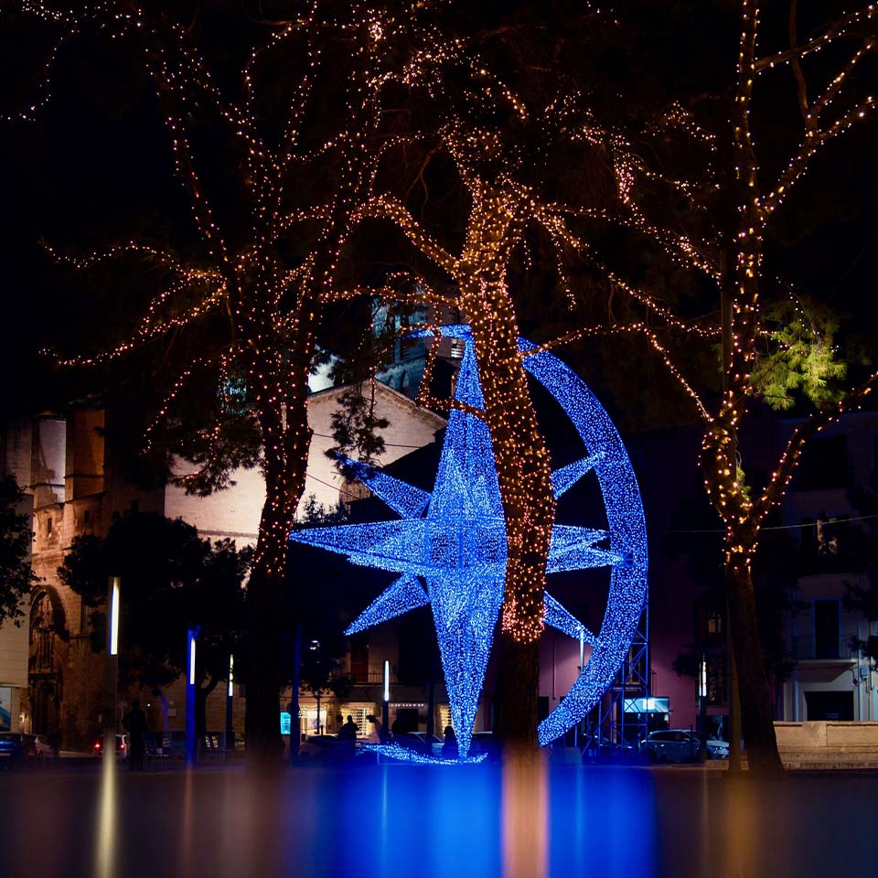 Weihnachtsbeleuchtung Mallorca