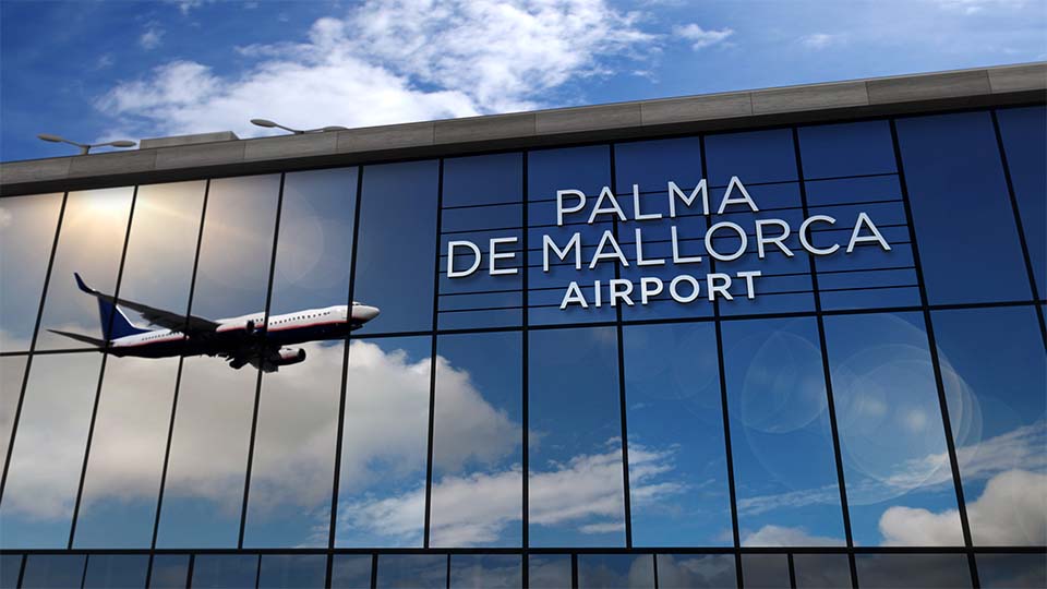 Flughafen in Mallorca