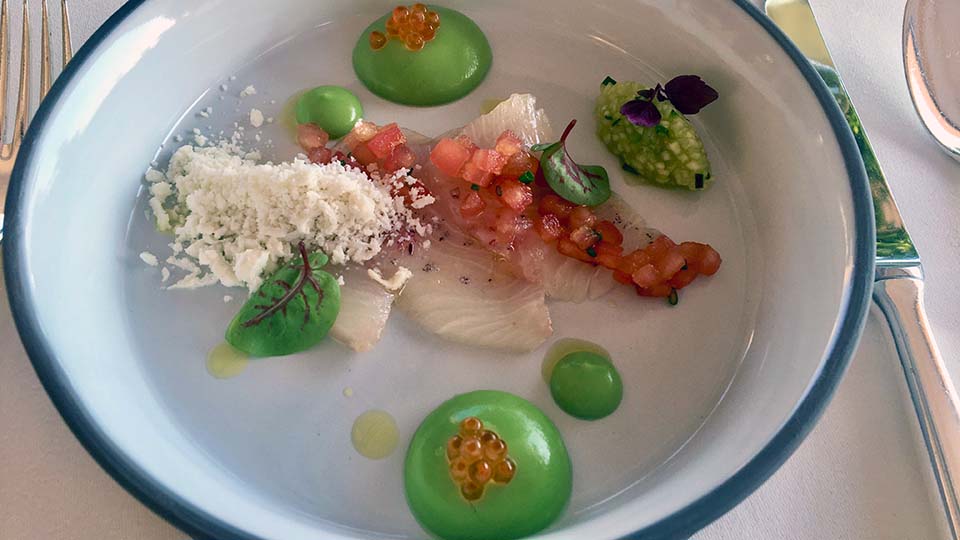 a plate of food